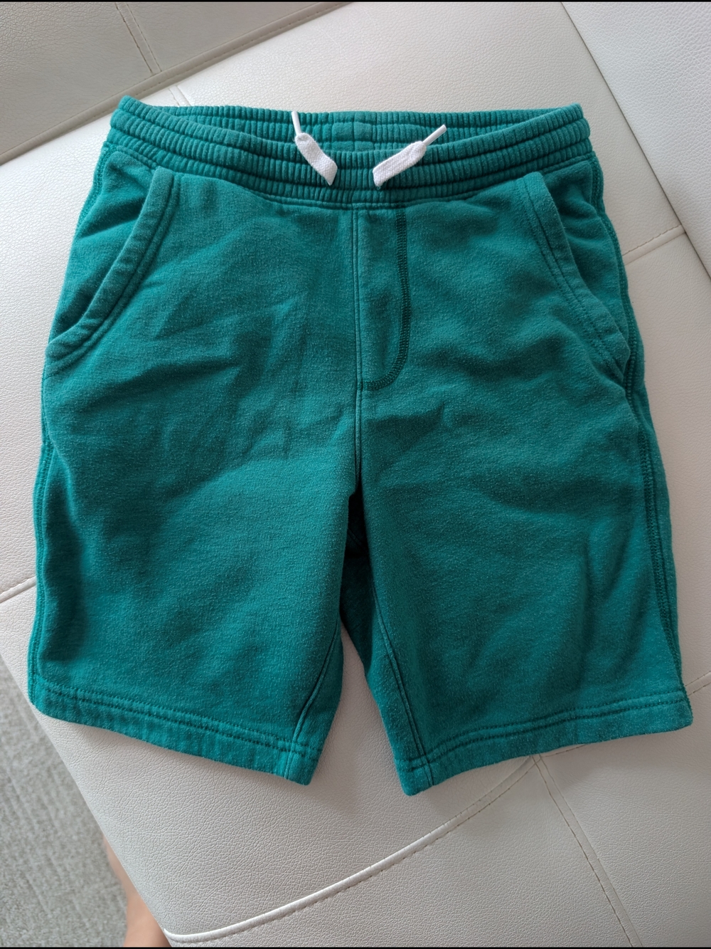 Old Navy Teal Drawstring Fleece Shorts